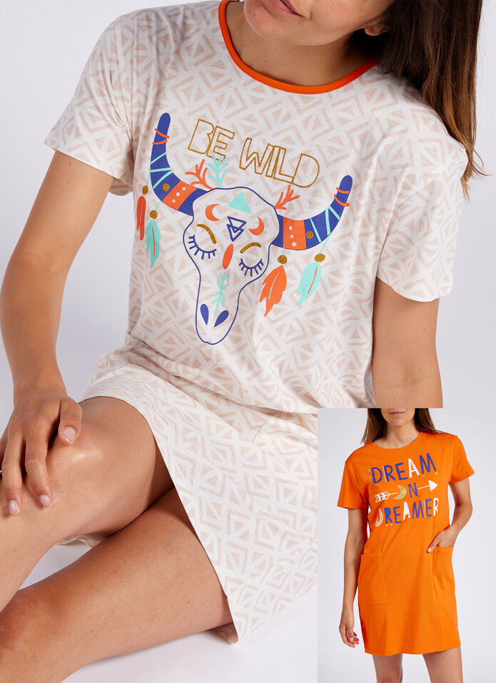 Camiseta grande de mujer en algodón, referencia AF.BEWI.GRANDE