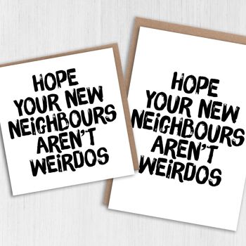 Nouvelle carte d'accueil : j'espère que vos nouveaux voisins ne sont pas des cinglés 1