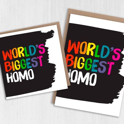 Carta LGBTQ+: il più grande omosessuale del mondo