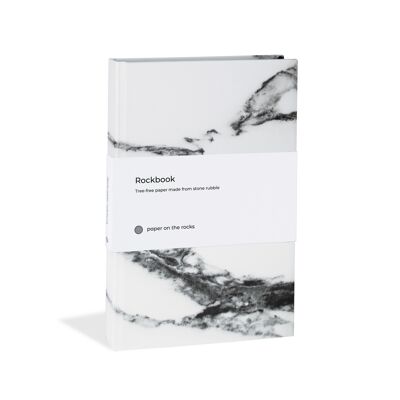 Marble Rockbook Weiß 144 Seiten