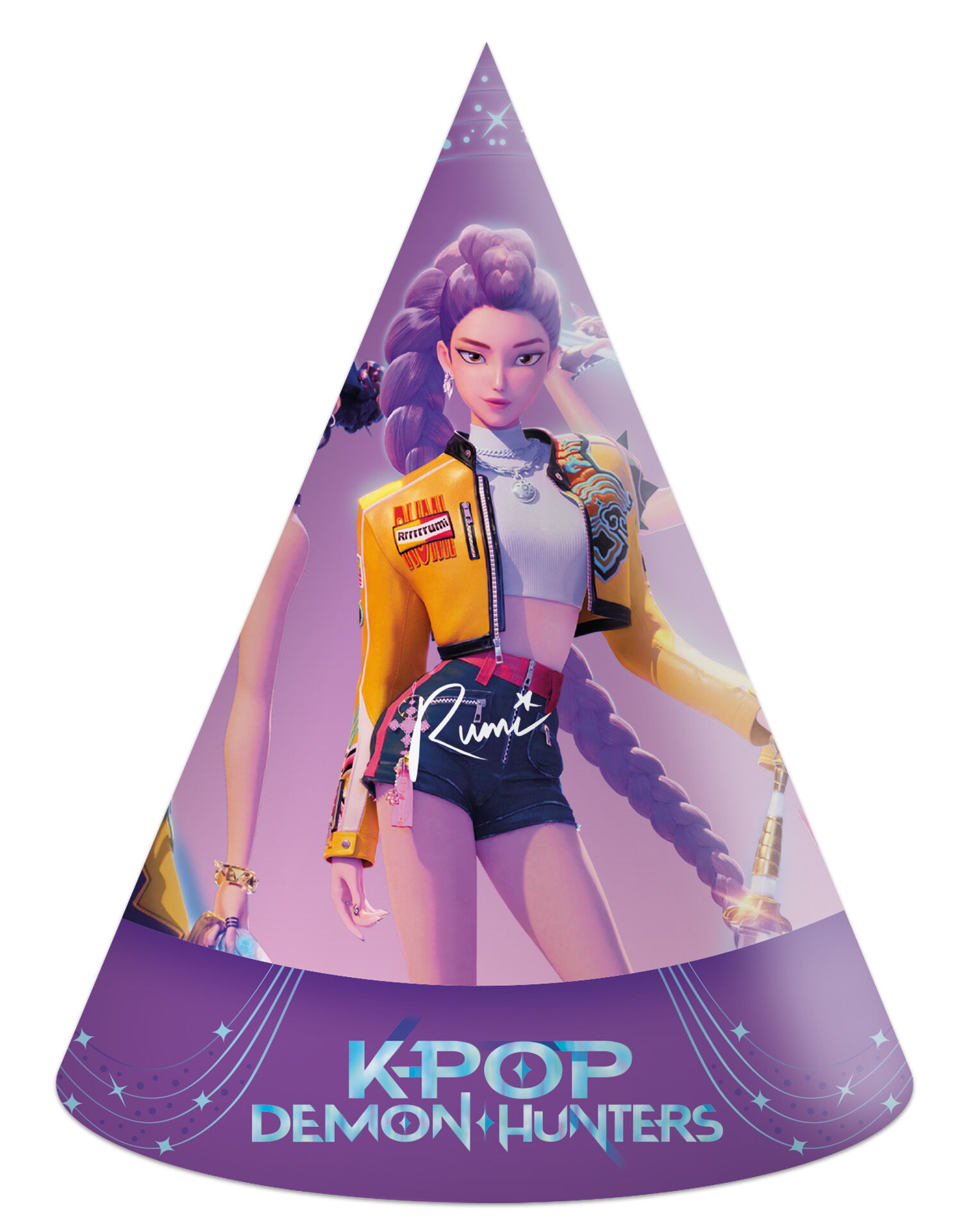 6 Papierhüte FSC K-POP Dämonenjäger