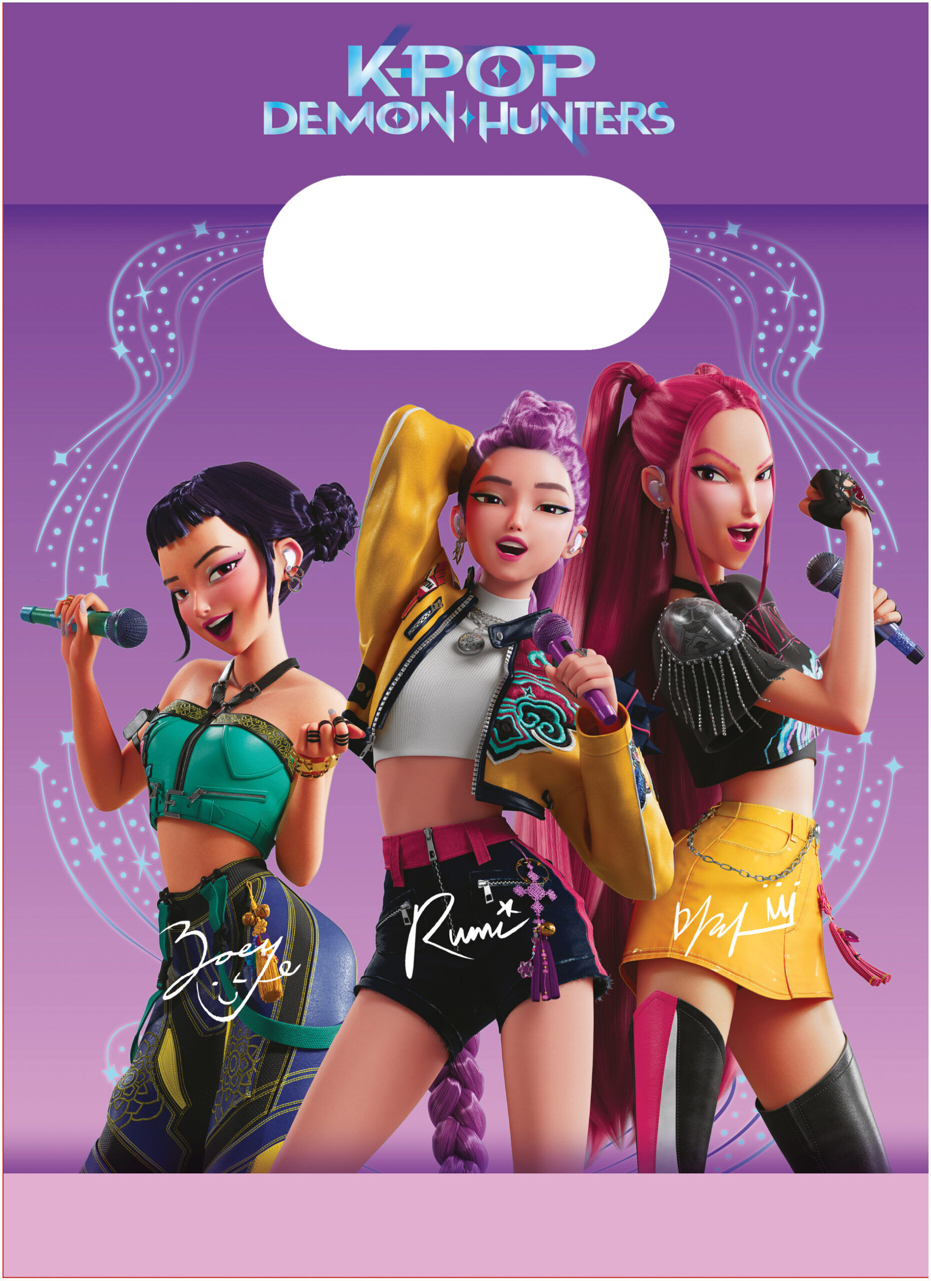 4 Papiertüten für Partys FSC K-POP Dämonenjäger