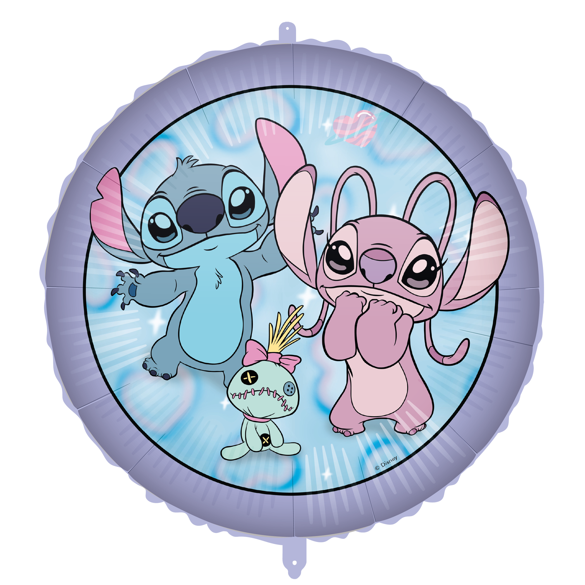 1 Foil Balloon 46cm-Angel Cute