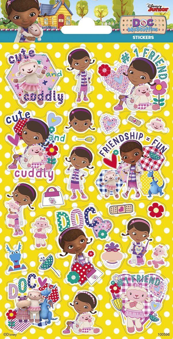 Doc McStuffins-Aufkleber