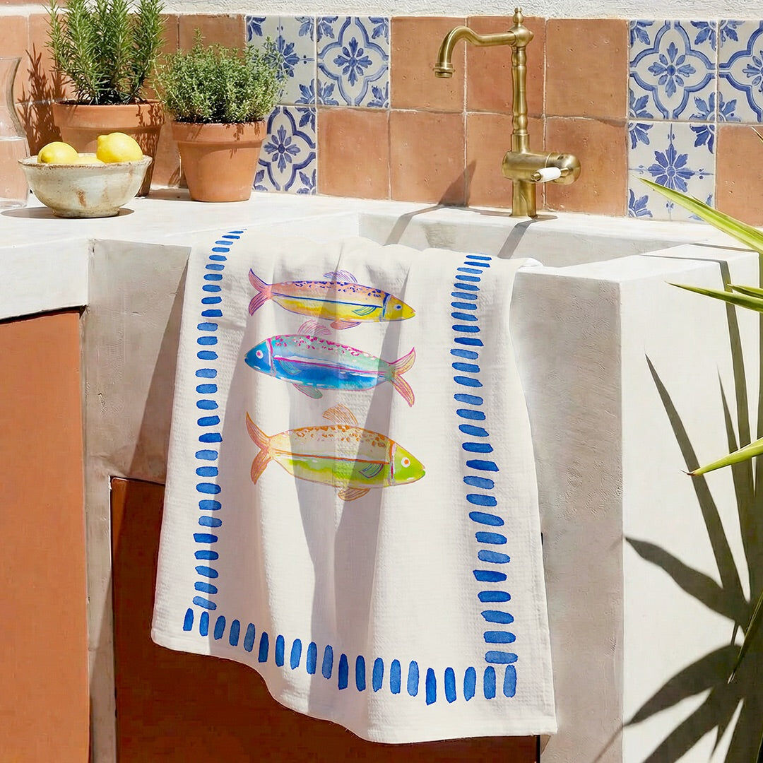 Torchon Motif Poissons