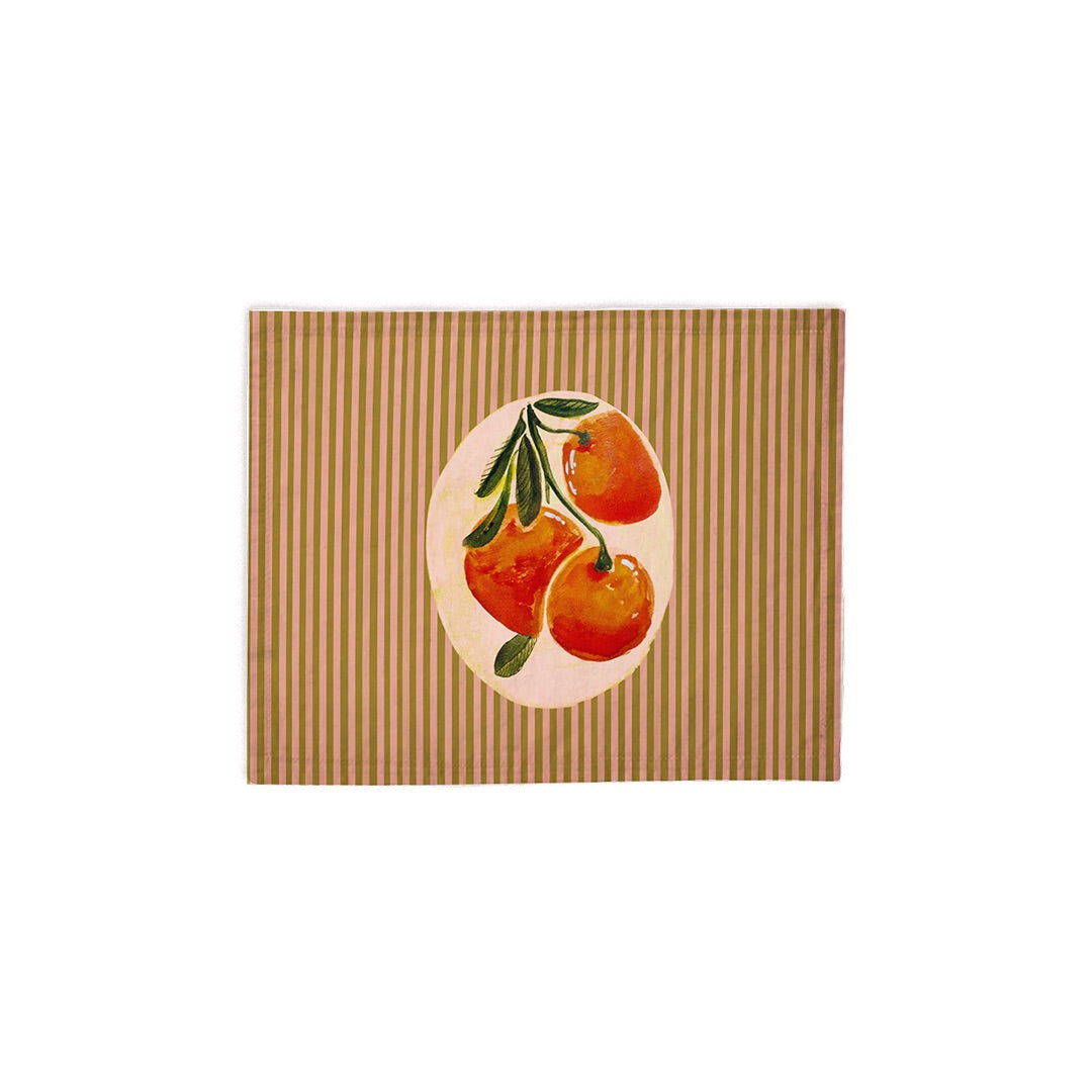 Set de Table Motif Oranges