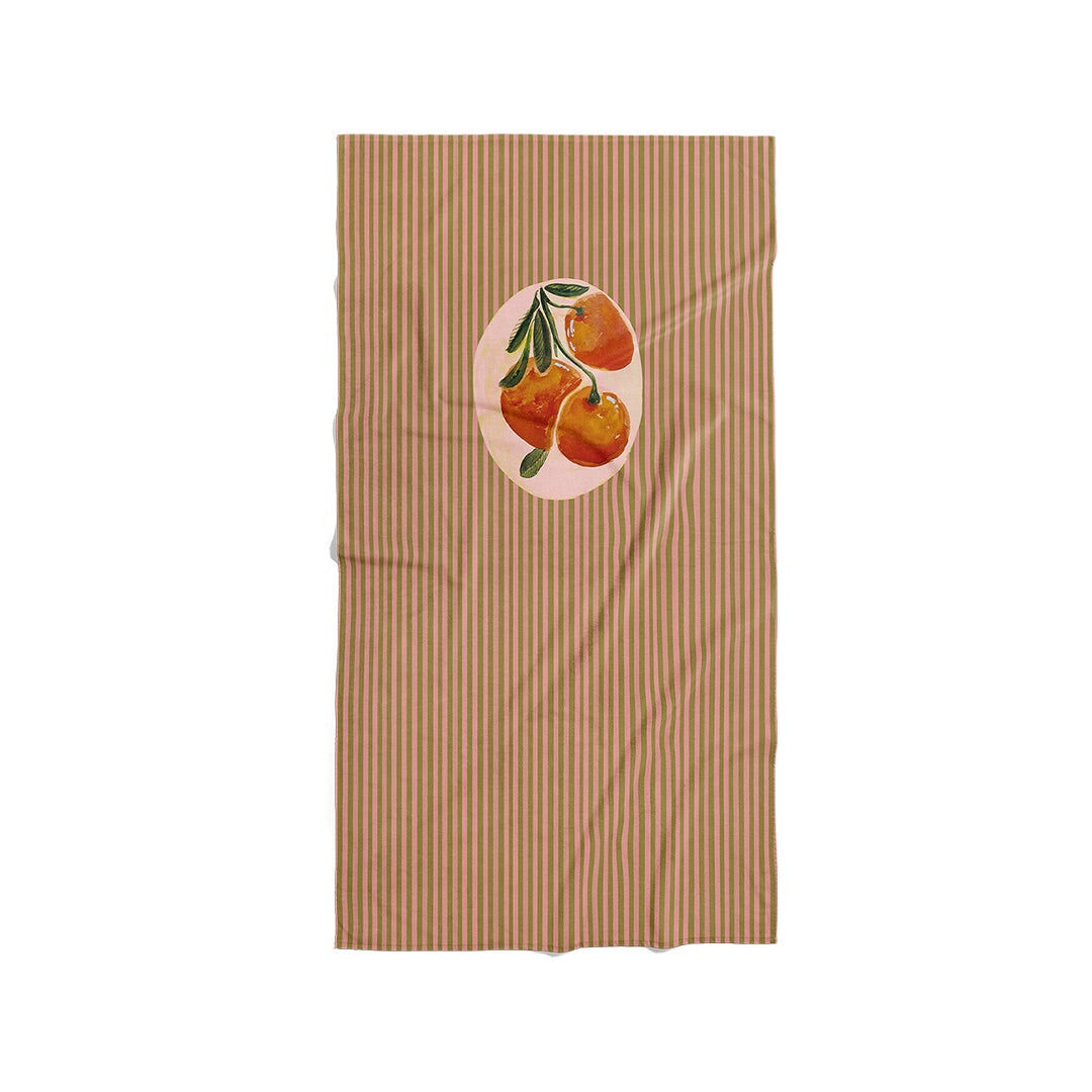 Serviette de Plage Motif Oranges
