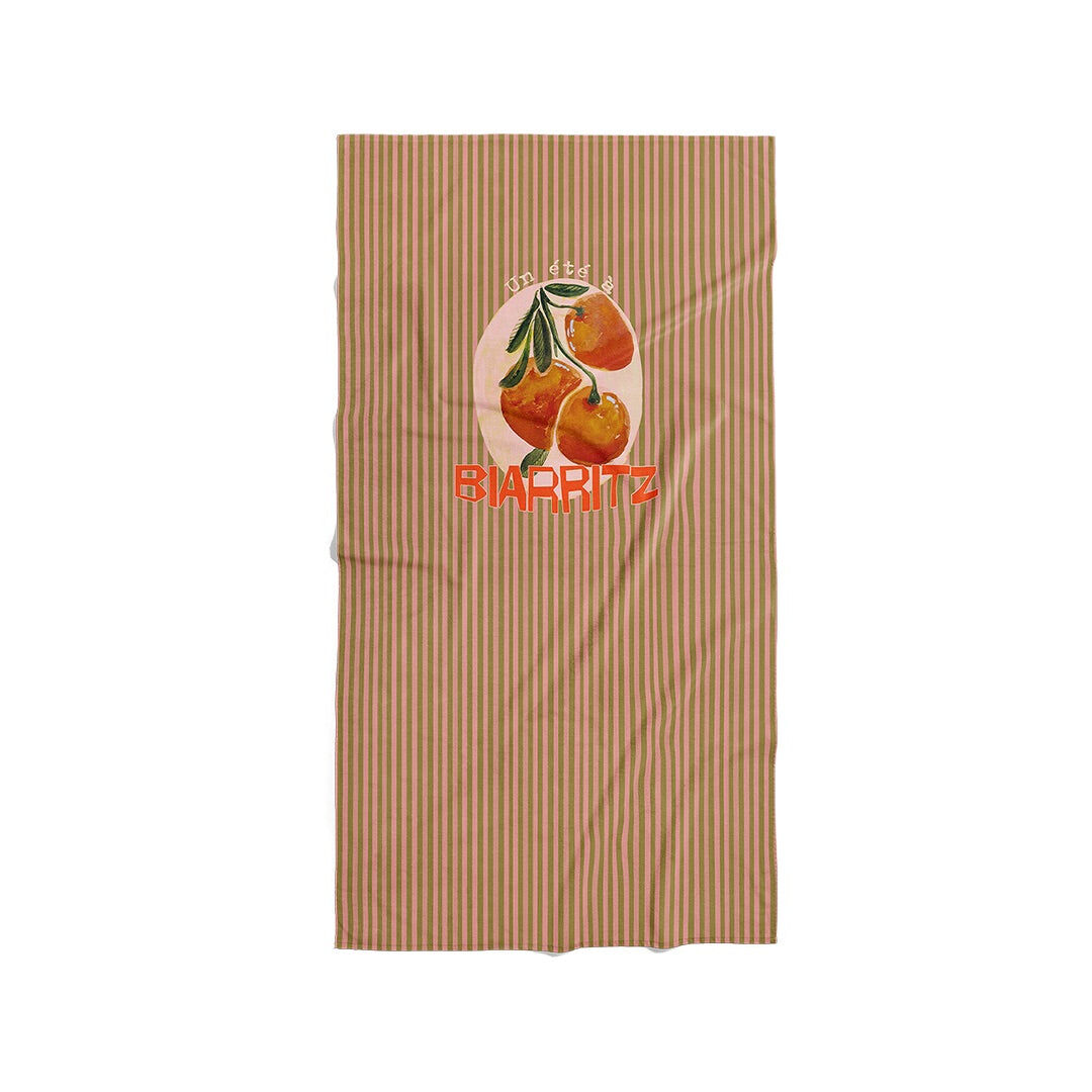 Serviette Personnalisable Oranges