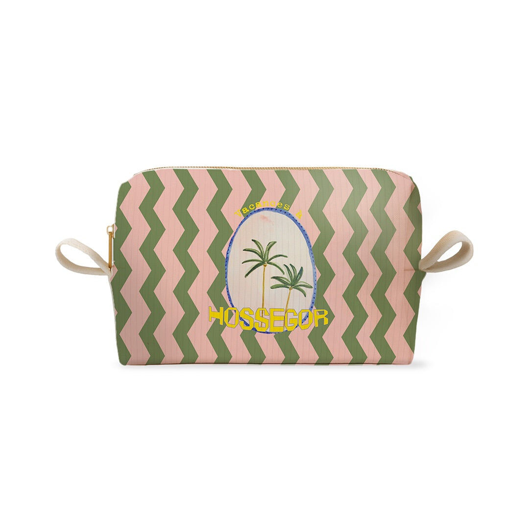 Trousse Personnalisable Palmiers Chevrons