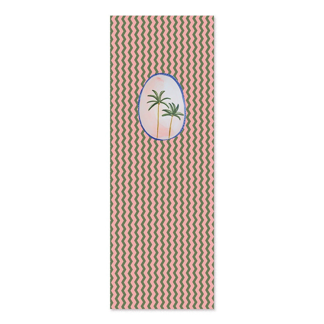 Serviette de Plage Palmiers Bandes