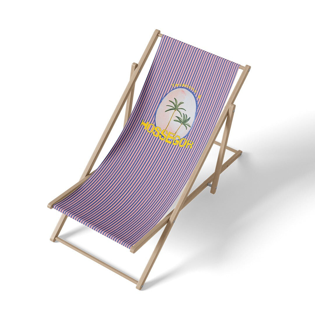 Transat Personnalisable Palmiers Rayures