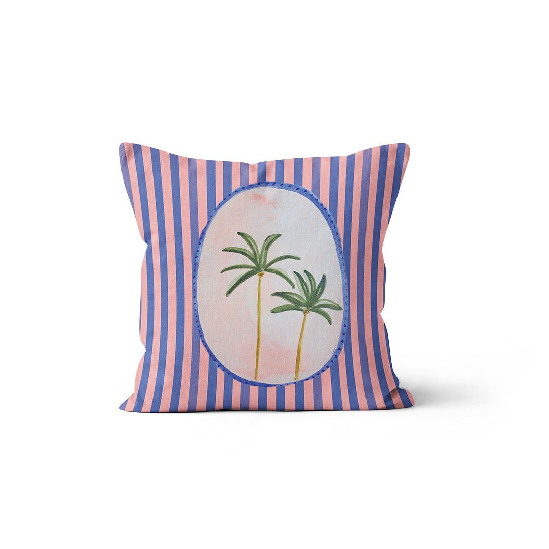 Coussin Motif Palmiers