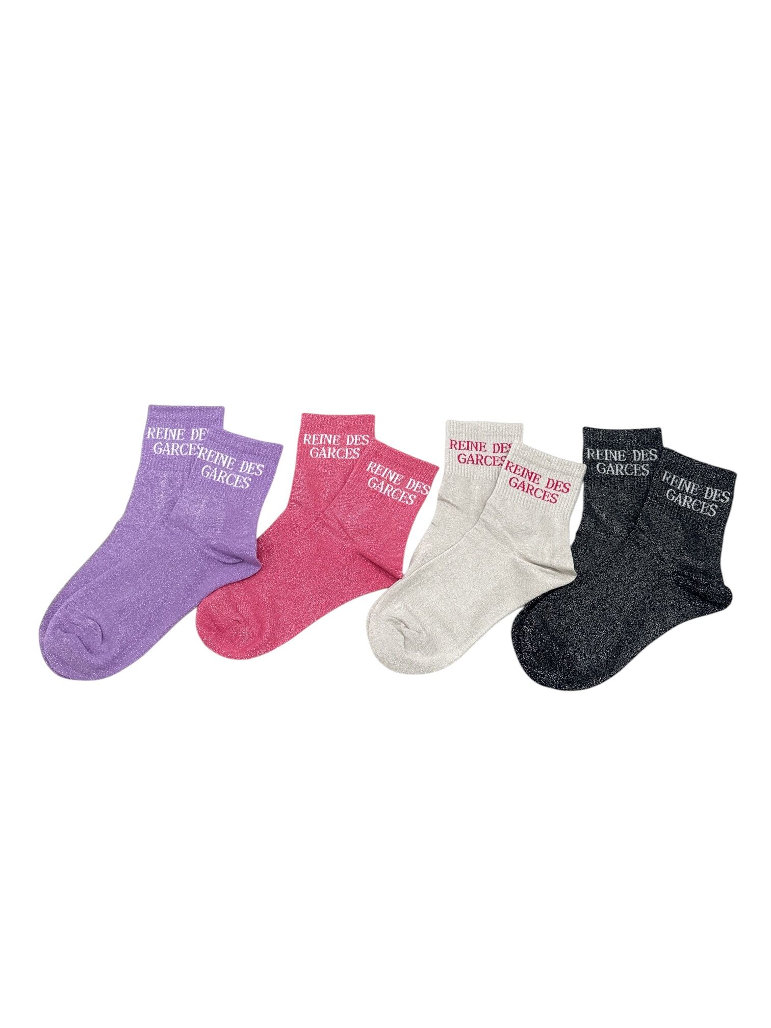 SEQUIN SOCK - QUEEN OF BITCHES