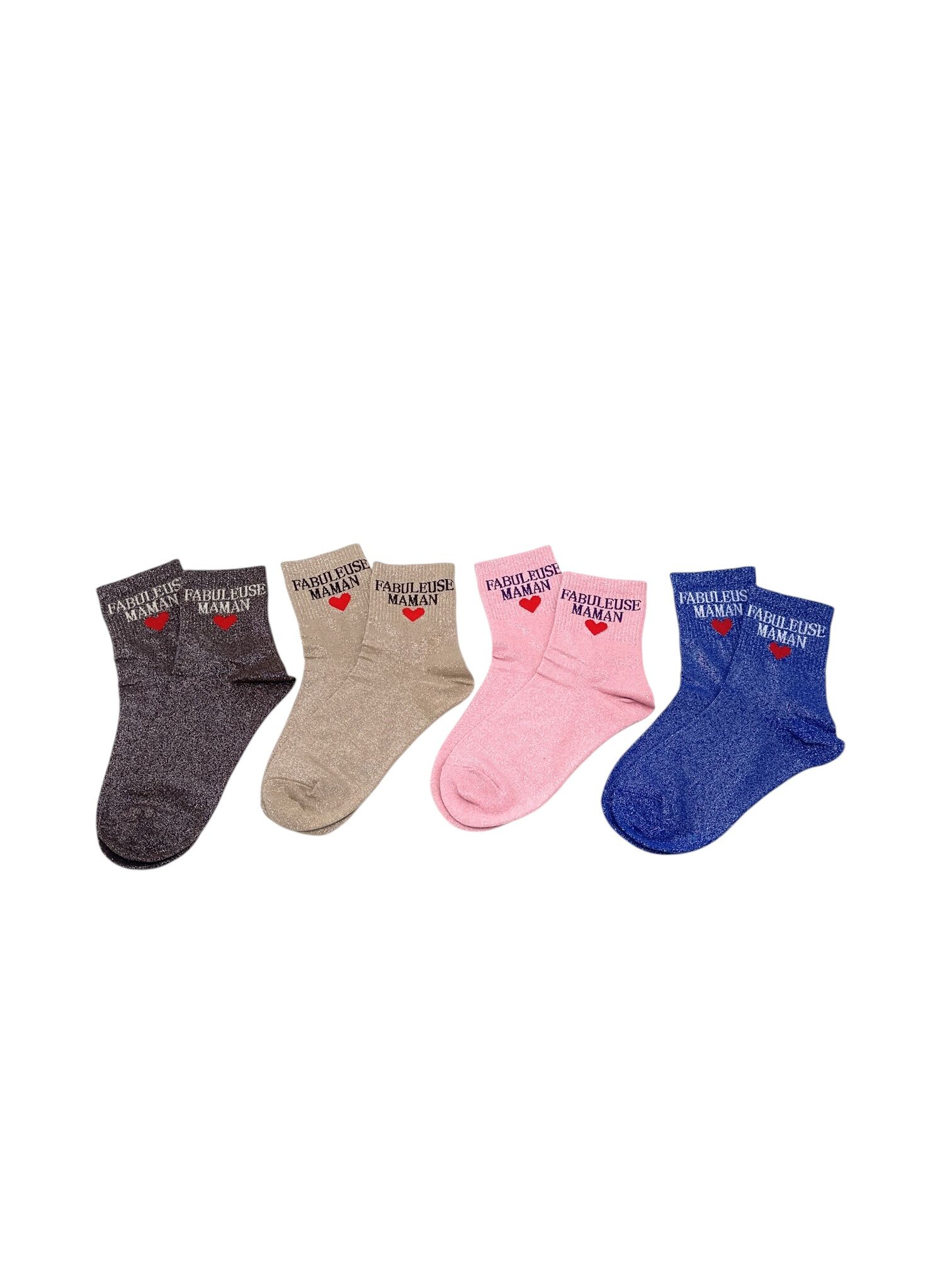 SEQUIN SOCK - FABULOUS MOM