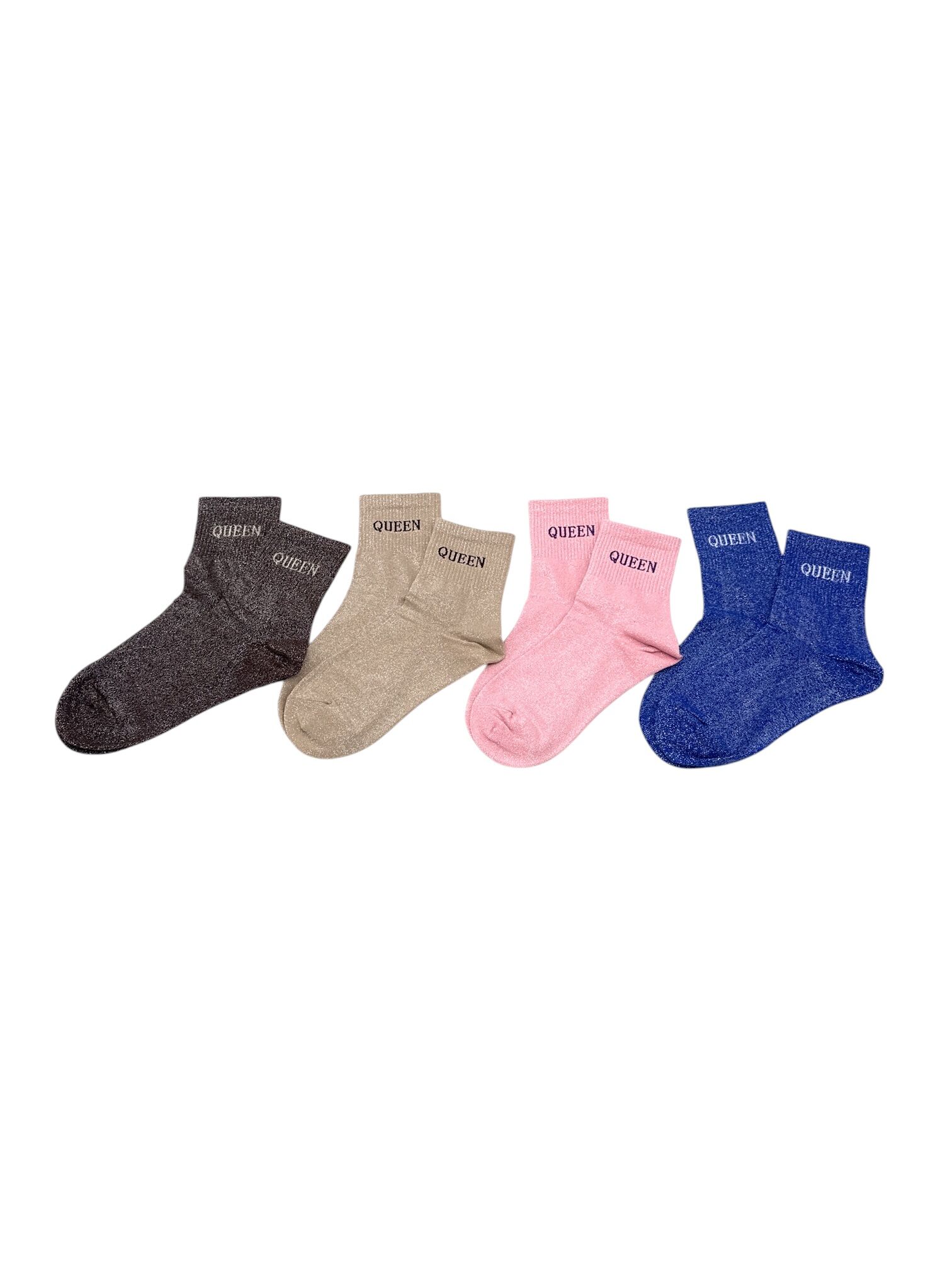 SEQUIN SOCKS - QUEEN