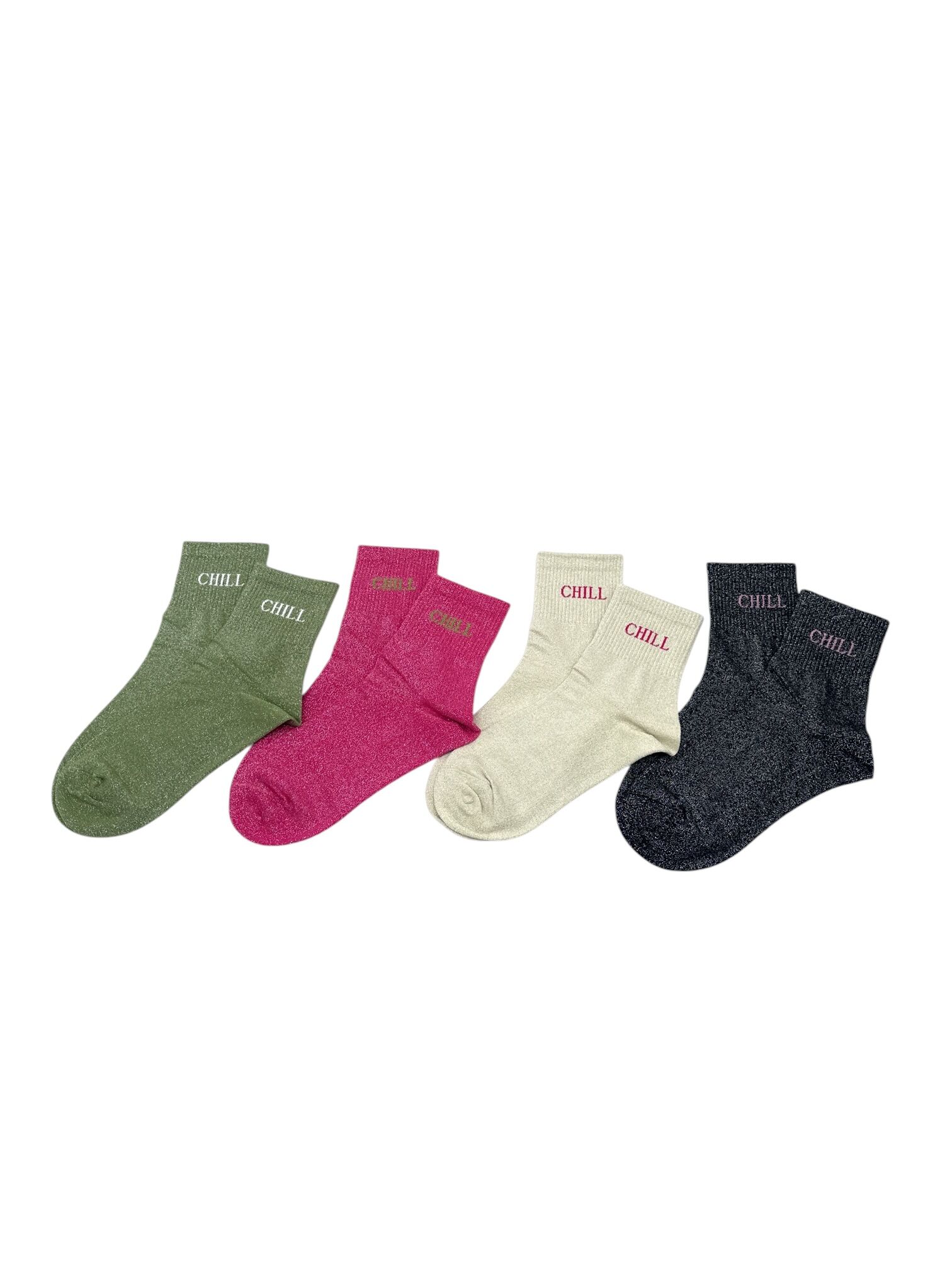 SEQUIN SOCKS - CHILL