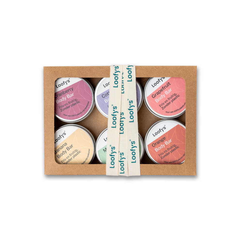 Solid Body Soap Bar Mini Set – 6 Signature Fragrances – Vegan & Plastic-Free Gift Set