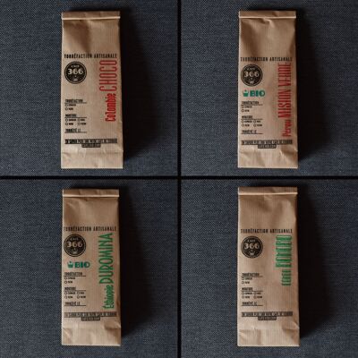 Mixed discovery pack // 4 packets of 250 g grains