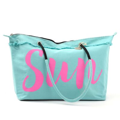 BOLSO XXL 'SUNNY AQUA'