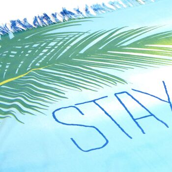 SERVIETTE DE PLAGE XXL "STAY BEACHY" 3