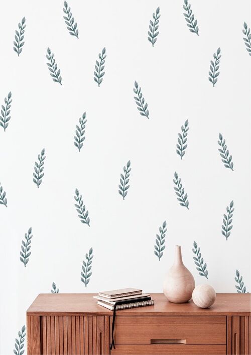 "Wheat Stalks" wall stickers - 2