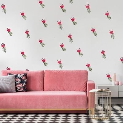 Tulipa wall stickers 1