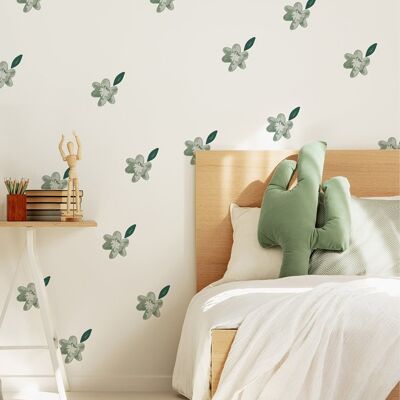 Peony wall stickers 1