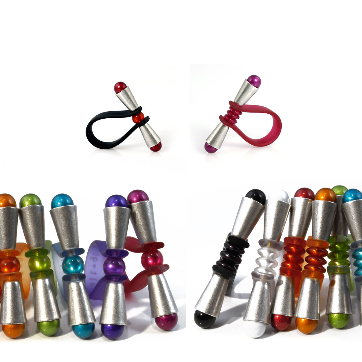 LIBELLULE | lots de 10 bagues, taille M