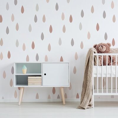 Drop wall stickers 1