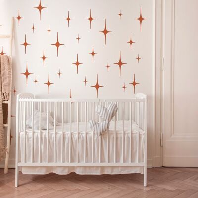 Star wall stickers 1