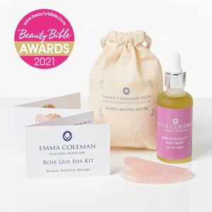 Kit de massage du visage Rose Gua Sha