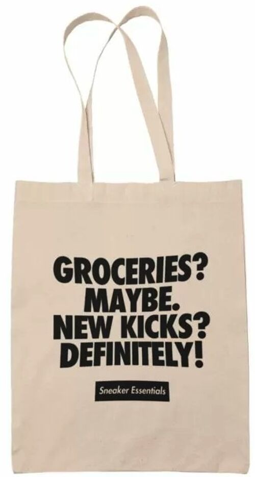 Sneaker Essentials Totebag - groceries