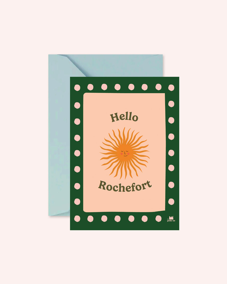 Personalized card: Hello "City" suns