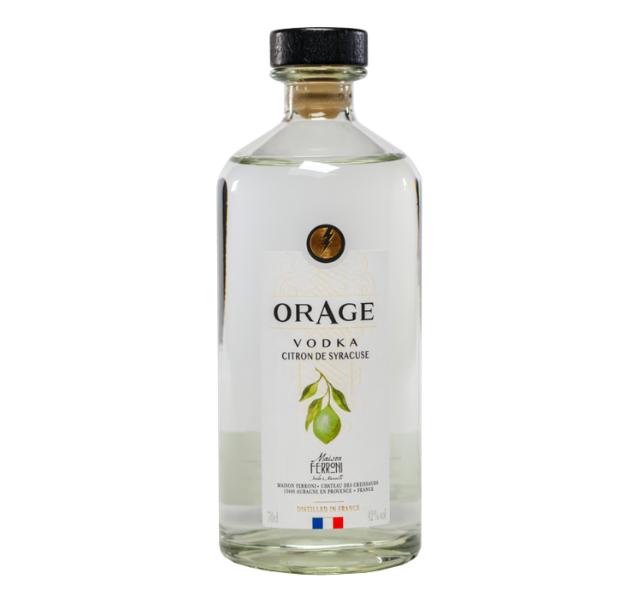Orage Vodka, Syracuse IGP "Verdello" Lemon - CHR
