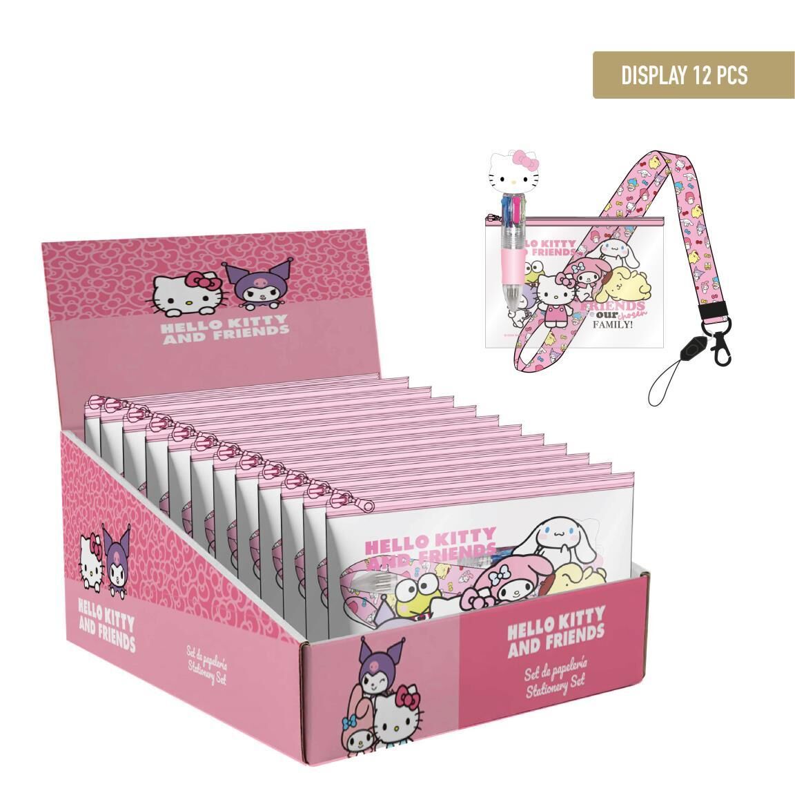 HELLO KITTY HANGING STATIONERY SET - 2700002417