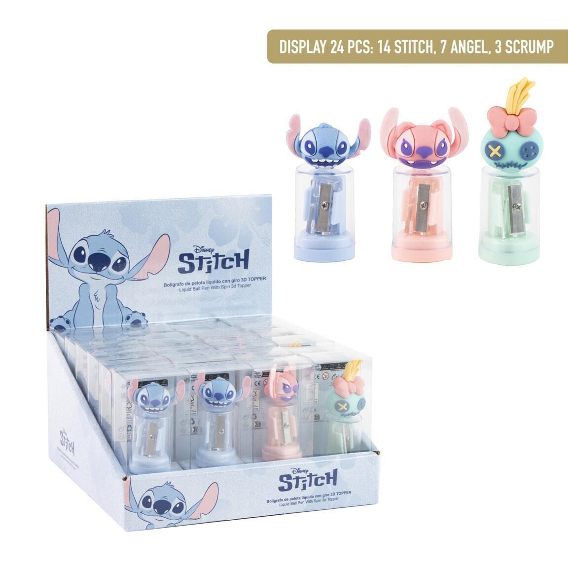 STITCH PENCIL SHARPENER WITH CONTAINER - 2700002423