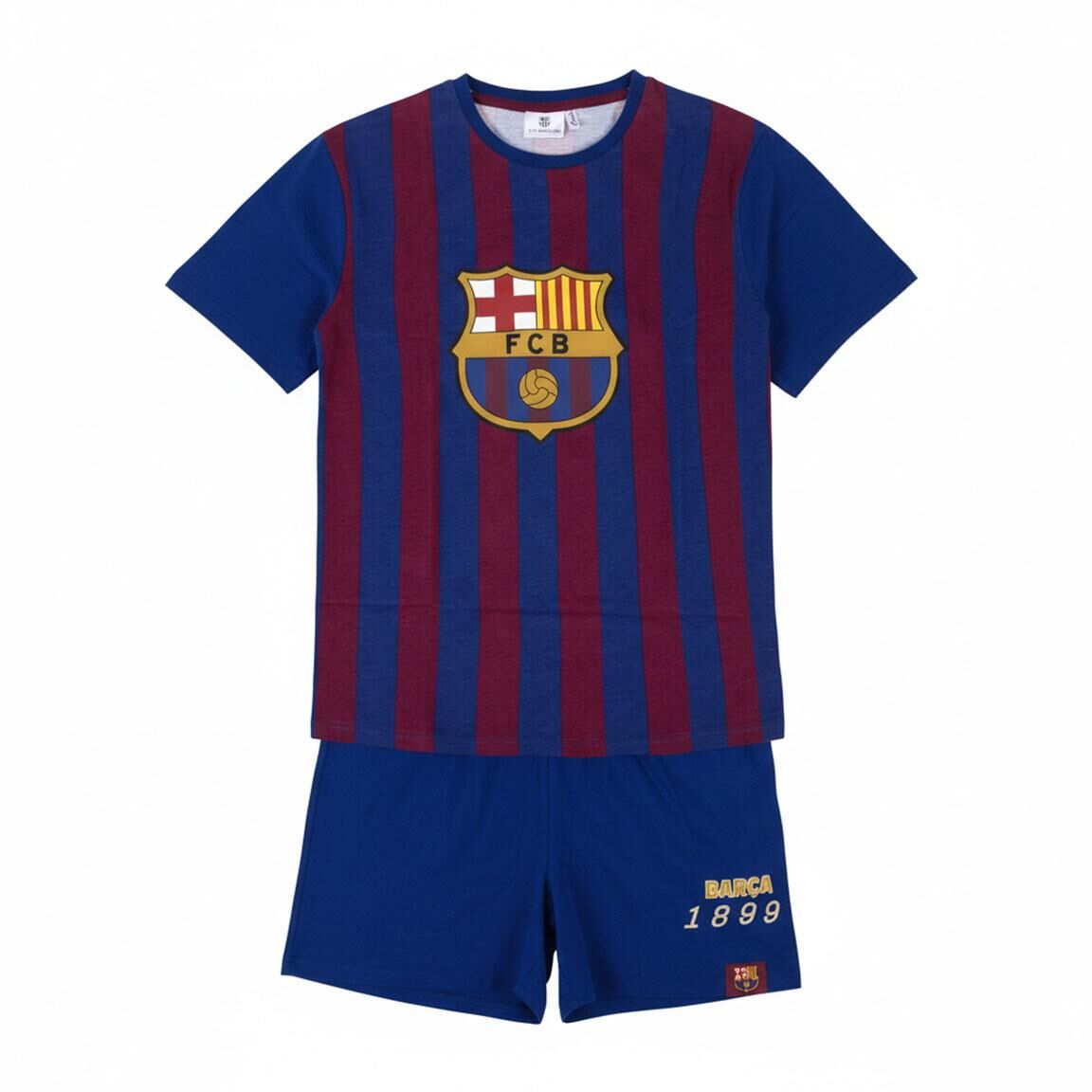 PIJAMA CORTO SINGLE JERSEY FC BARCELONA - 2900003748
