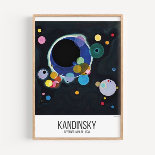 Kandinsky - several circles, 1926-2