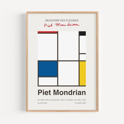 Piet mondrian, les tuileries-2