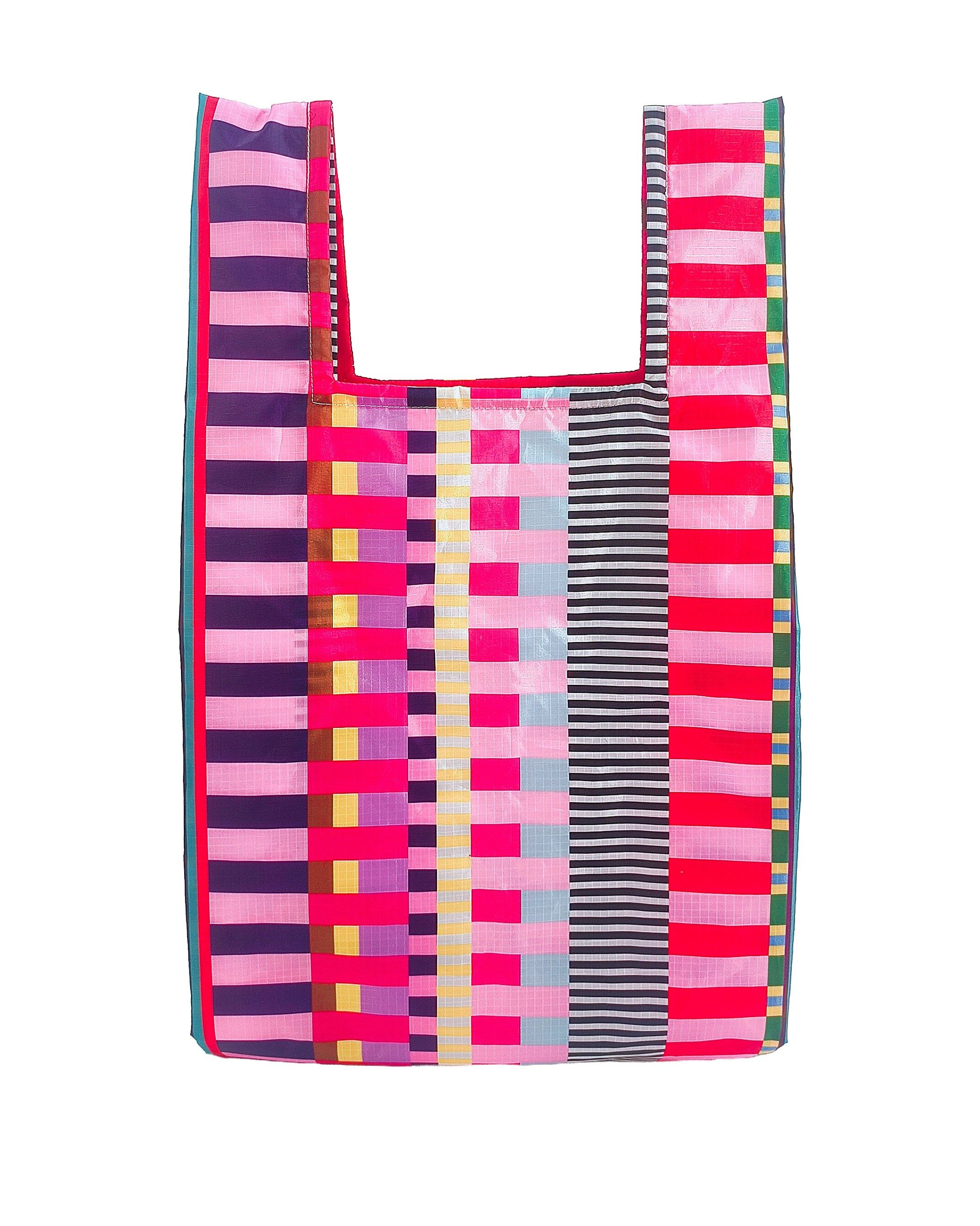 Stripe Circus Reusable Shopping Bag made from rPET