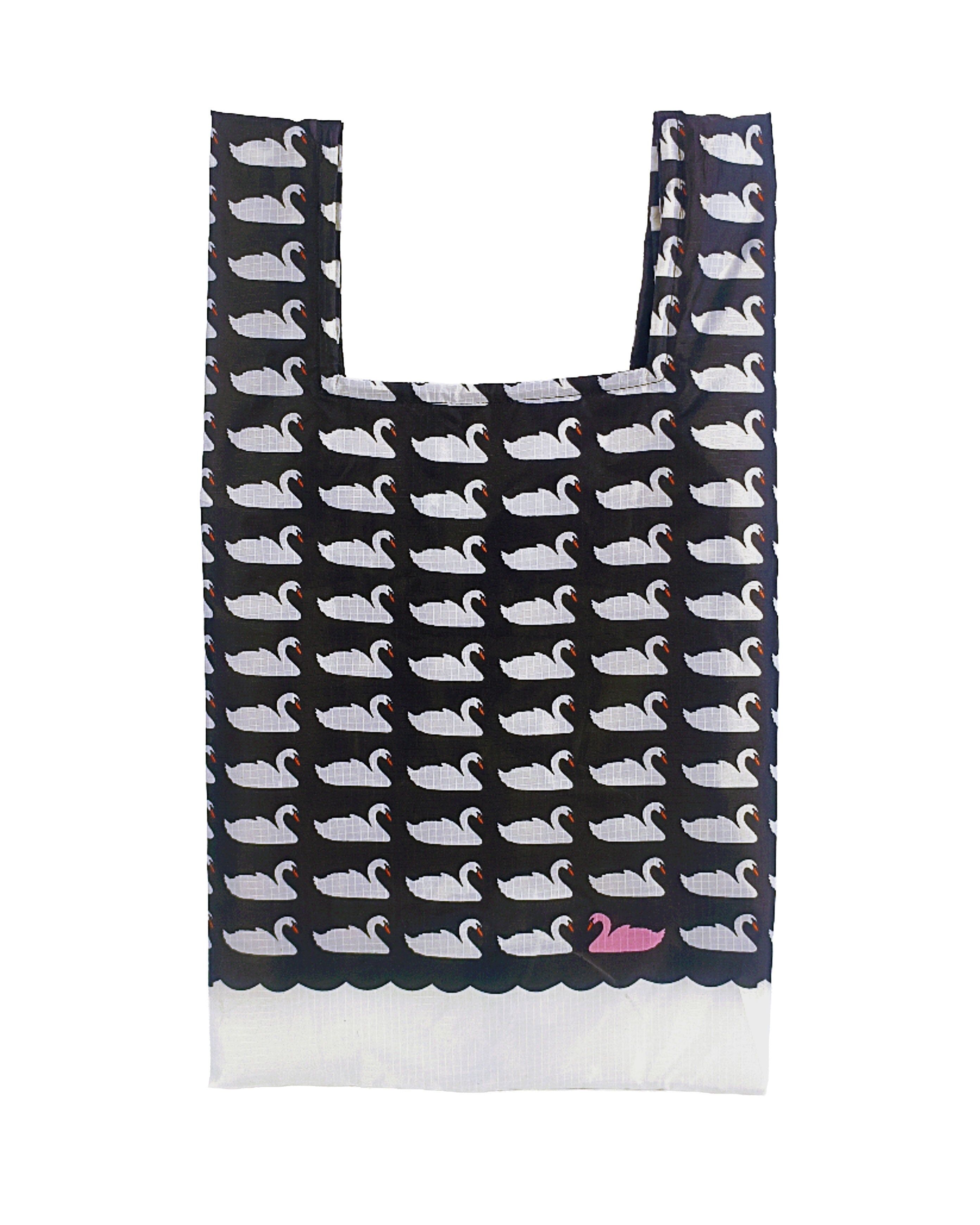 Swans reusable shopping bag made from rPET