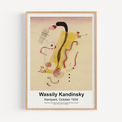 Kandinsky - en rampant, 1934-2
