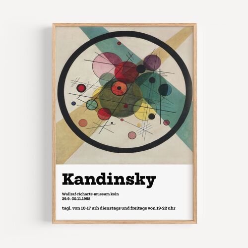 Kandinsky - circles in a circle, 1923-1