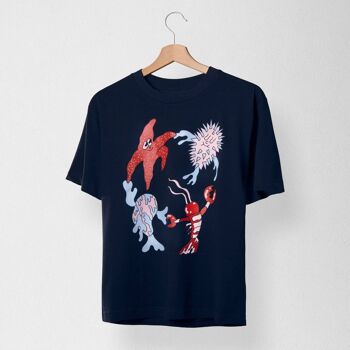 T-shirt unisexe Étoile de mer dansante__XXL 3