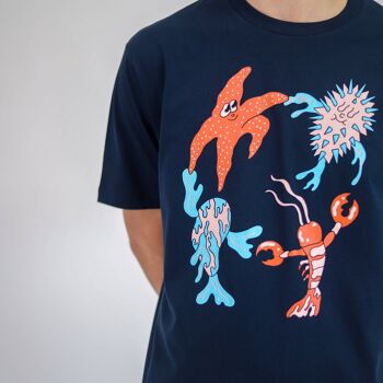 T-shirt unisexe Étoile de mer dansante__XXL 5