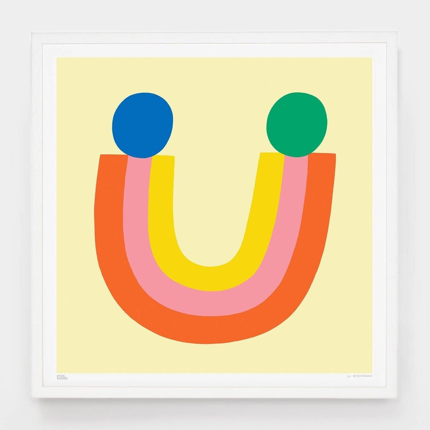 Alle Smiles__Large [61cm x 61cm] / Ungerahmt