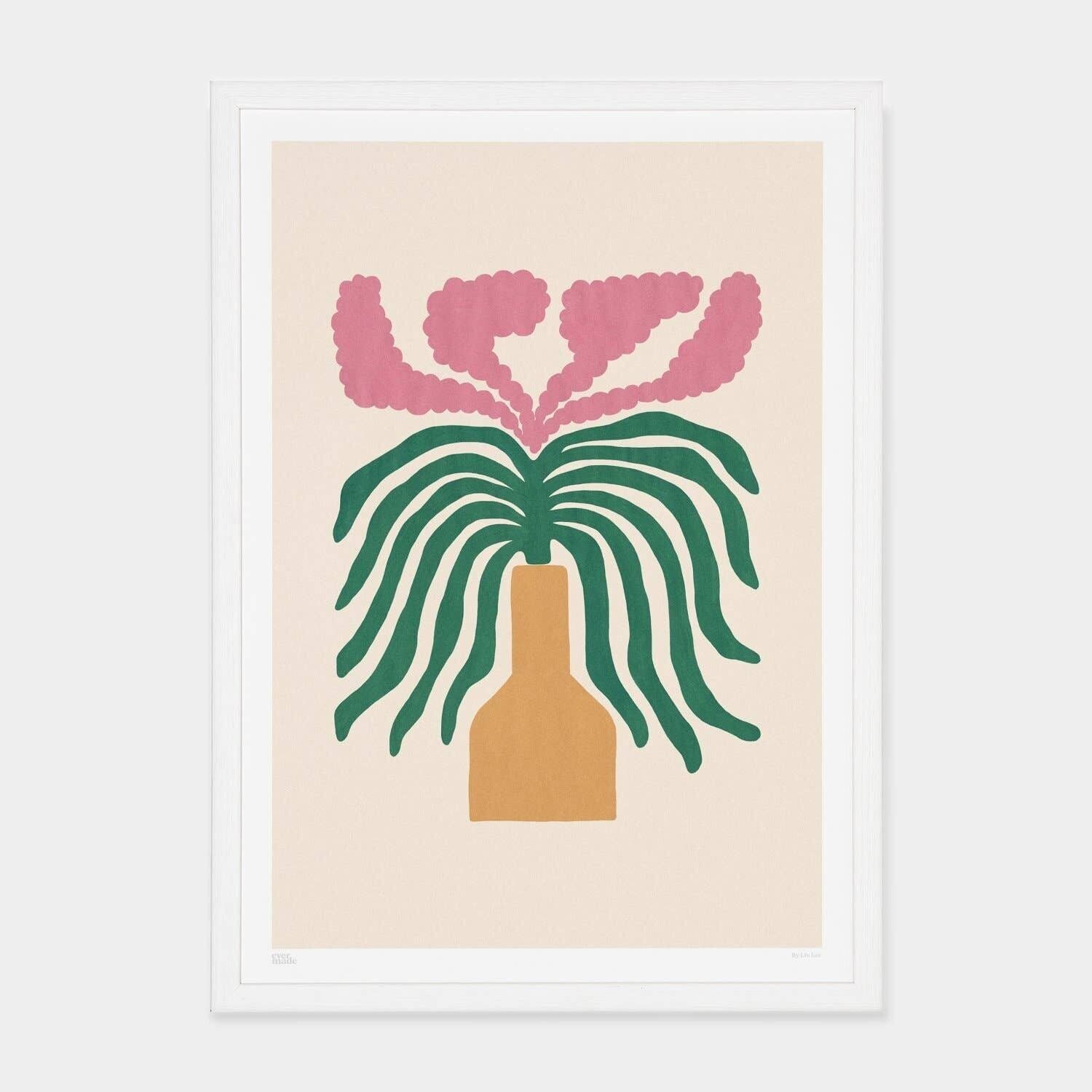 Ponytail Palm__A1 / Unframed