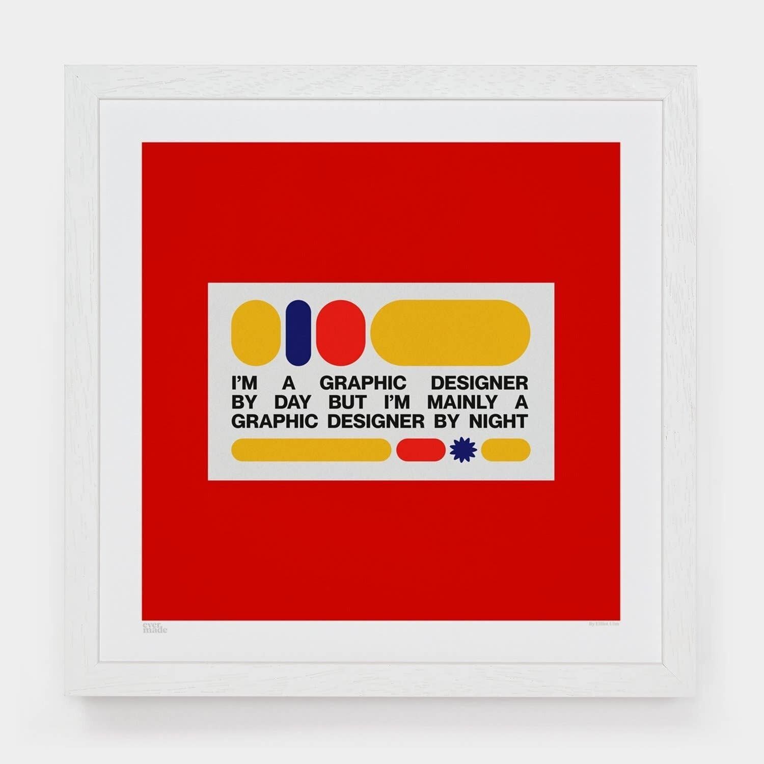 Designer By Night__Small [33 cm x 33 cm] / Senza cornice