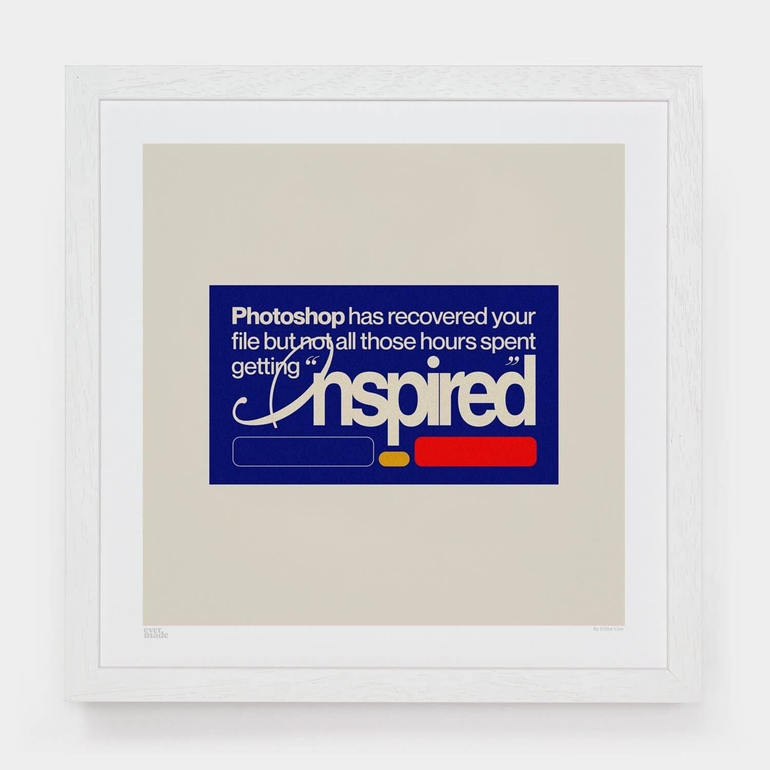 Photoshop__Piccolo [33 cm x 33 cm] / Senza cornice