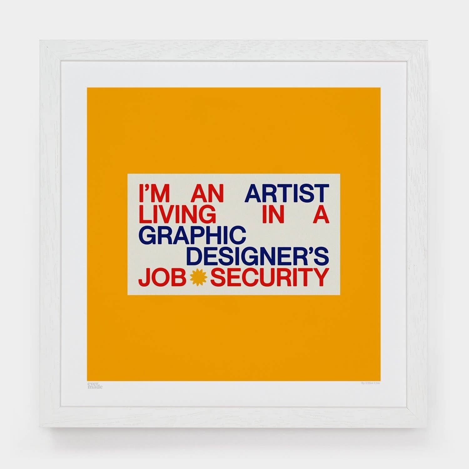 Sicurezza del lavoro__Piccolo [33 cm x 33 cm] / Senza cornice